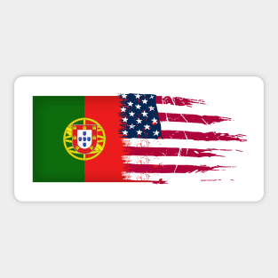 Portuguese American Sticker